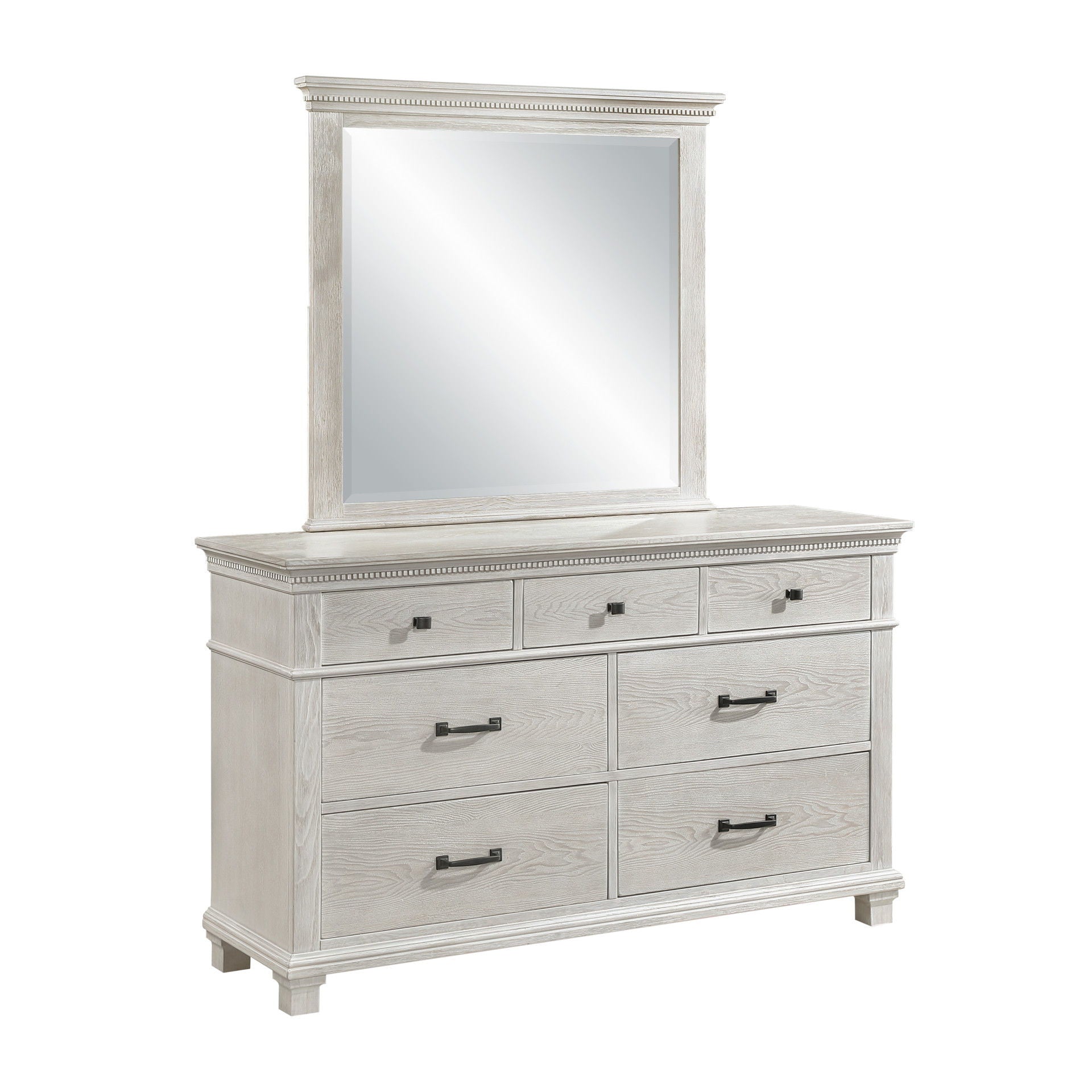 Silver Sands - Mirror - Gray