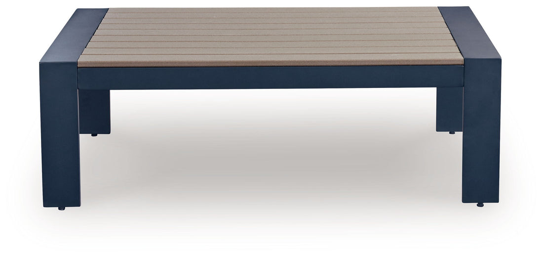 East Beach - Blue - Rectangular Cocktail Table