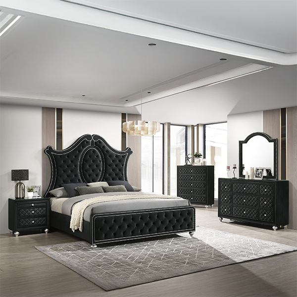 Cameo Panel Bedroom Set