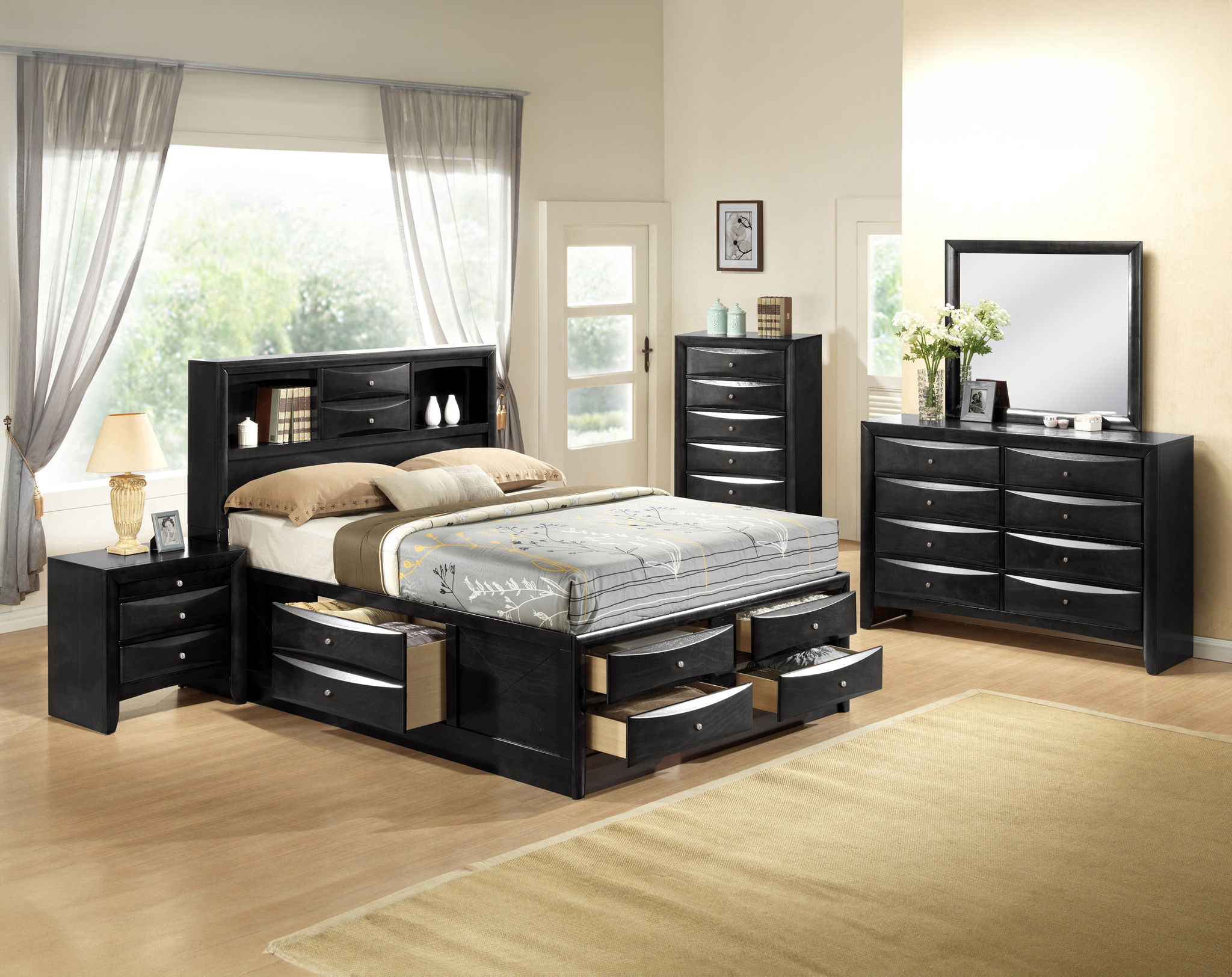 BLACK EMILY DRESSER TOP
