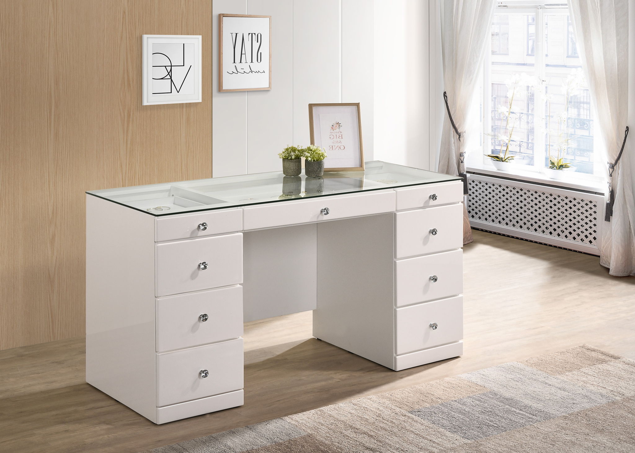 AVERY VANITY WHITE