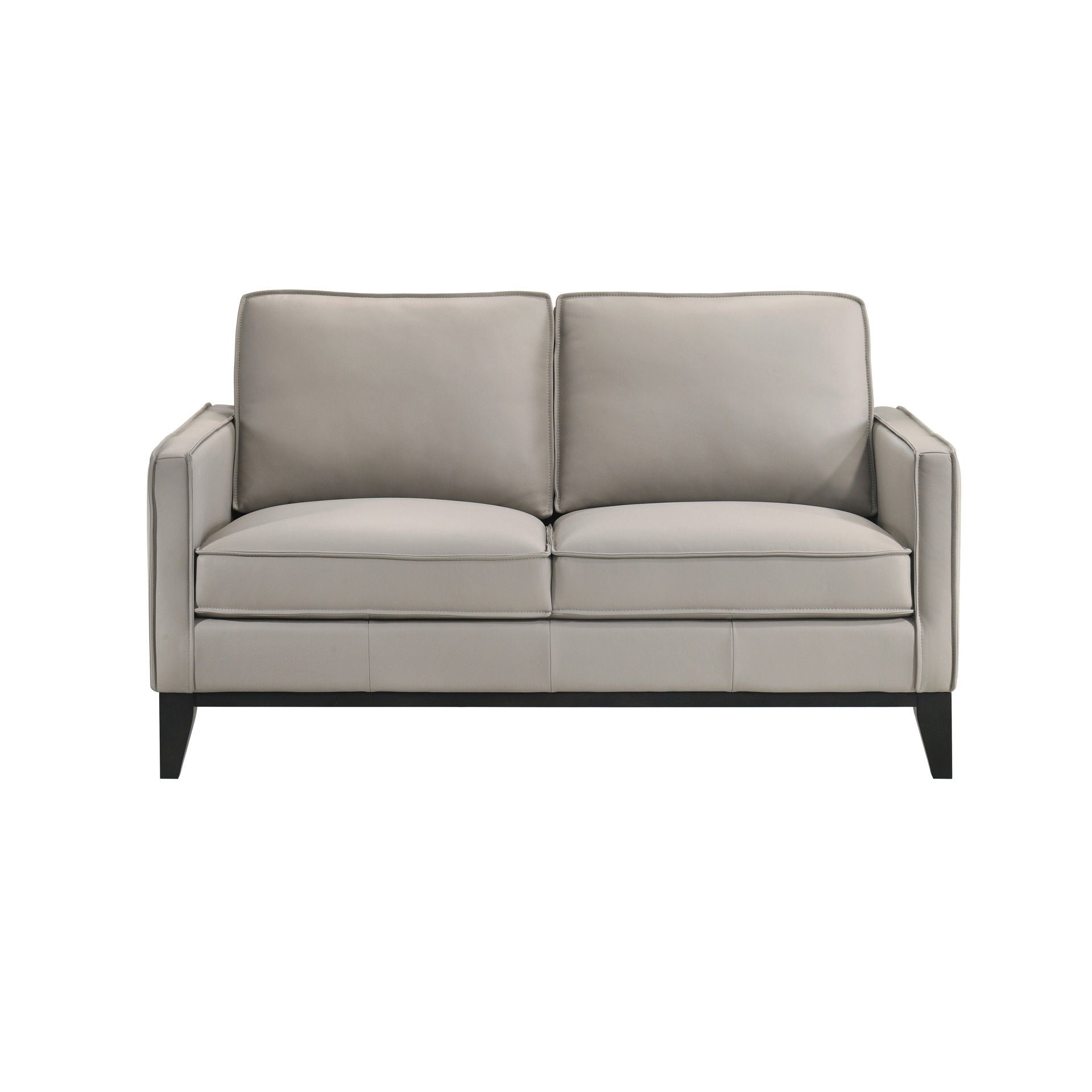 Aaron - Loveseat - Mist Gray