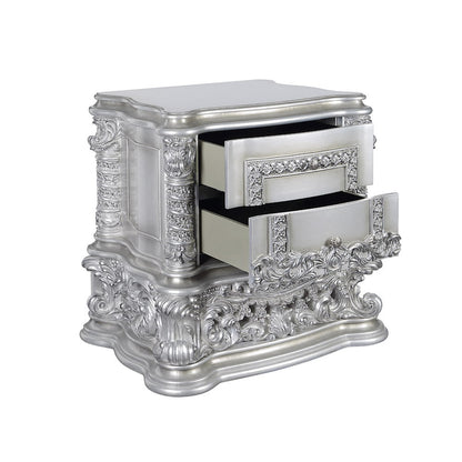 Valkyrie - Nightstand - Antique Platinum