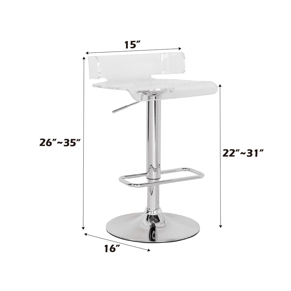Rania - Adjustable Stool w/Swivel (1Pc)