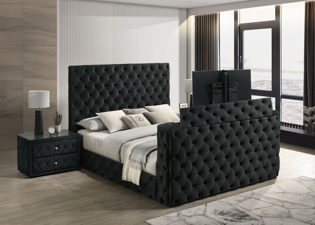 JOSEPHINE NIGHT STAND BLACK