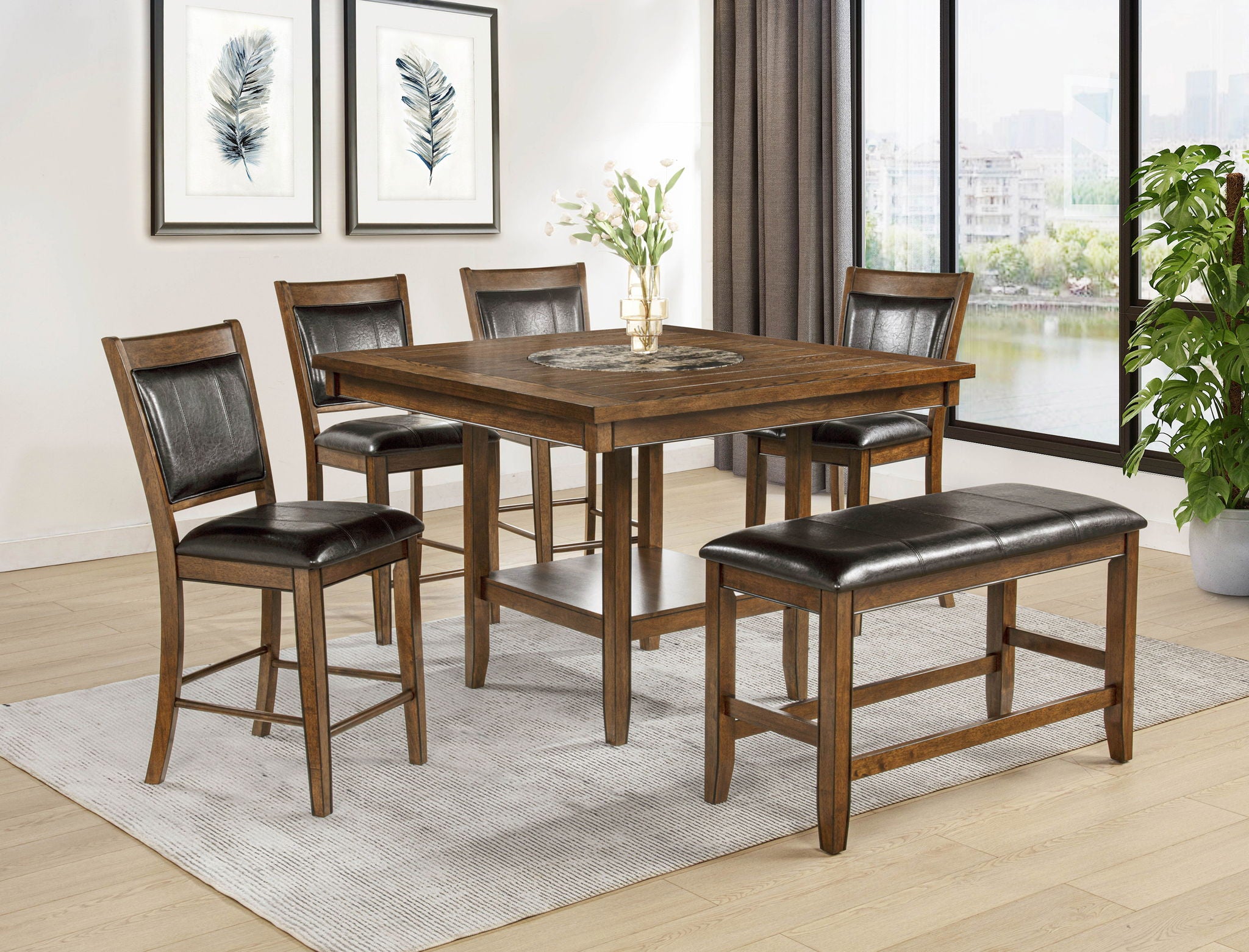 FULTON COUNTER HEIGHT BENCH
