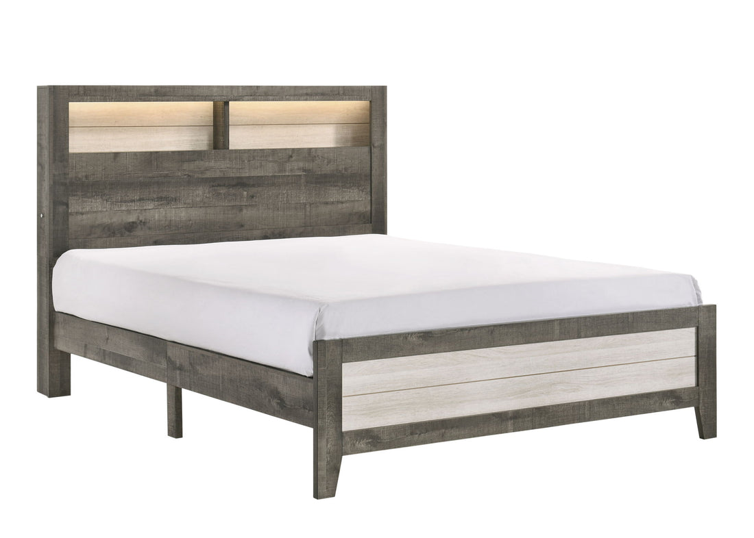 RHETT QUEEN PLATFORM BED IN 1 BOX
