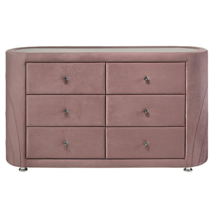 Salonia - Dresser - Pink Velvet