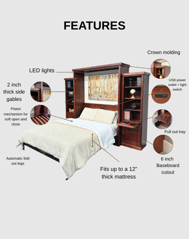 Aspen Cabinet Wallbed