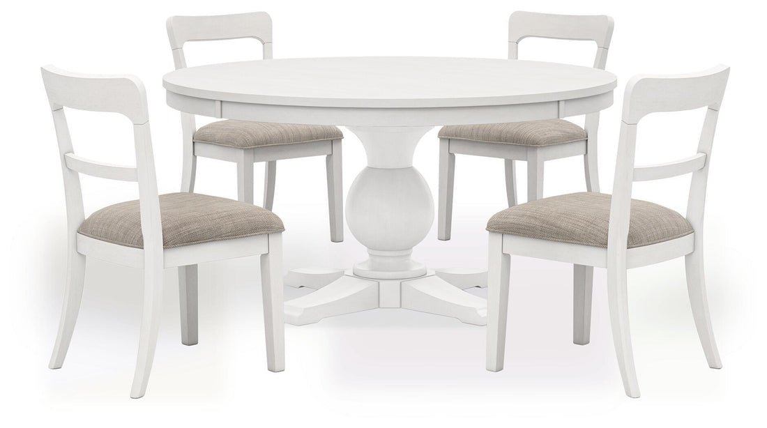Greddinton - Round Dining Table Set