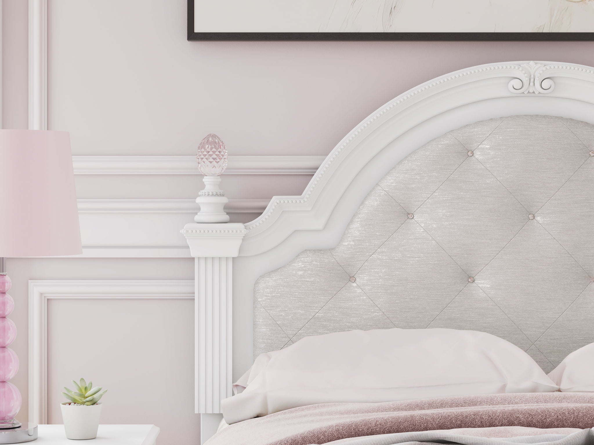 Kozlani - Upholstered Panel Headboard