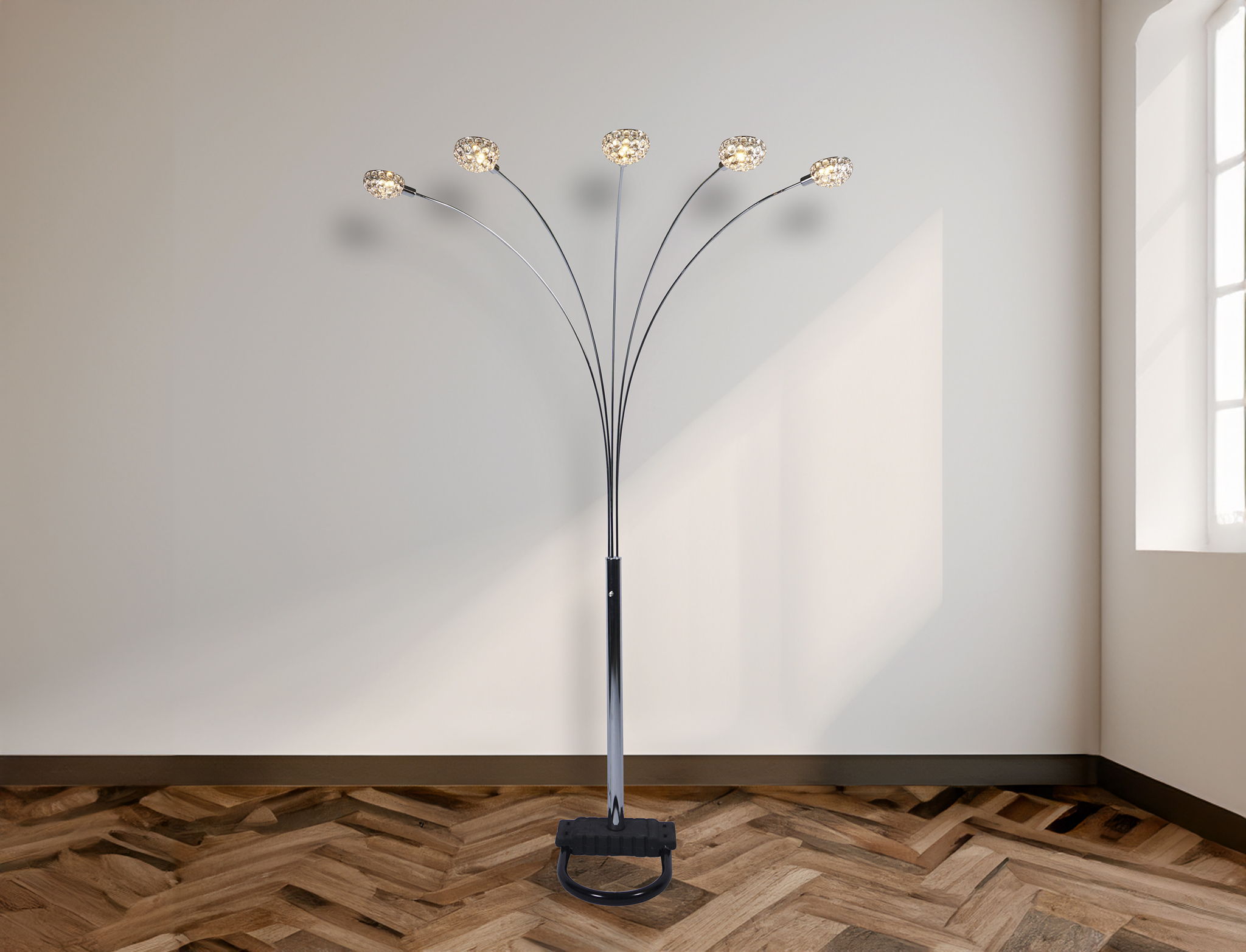 HALF MOON FLOOR LAMP