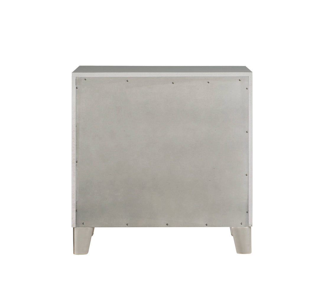 Sliverfluff - Nightstand - Mirrored & Champagne