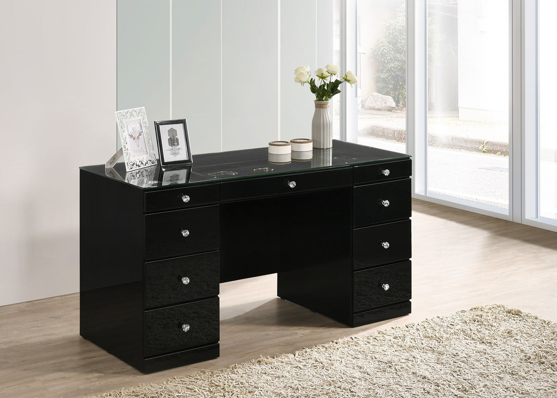 AVERY VANITY TOP BLACK