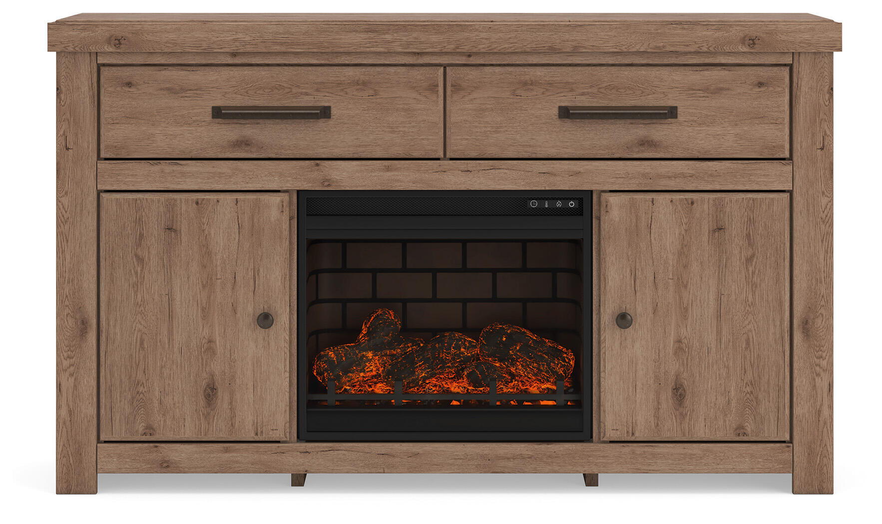 Garistyn - TV Stand With Fireplace Option