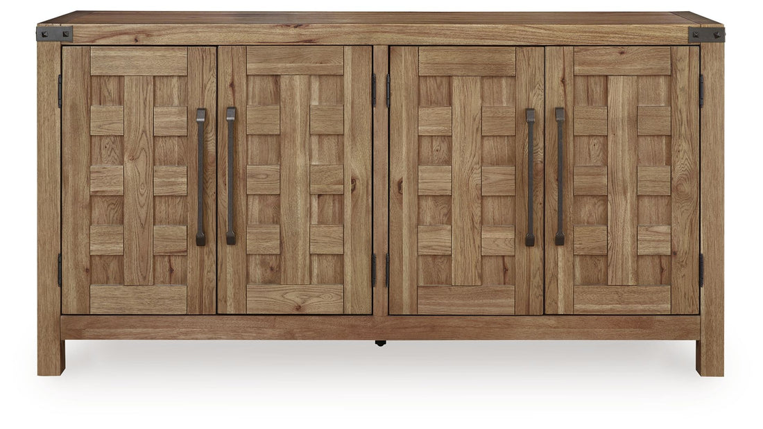 Ridgester - Dining Room Server - Light Brown