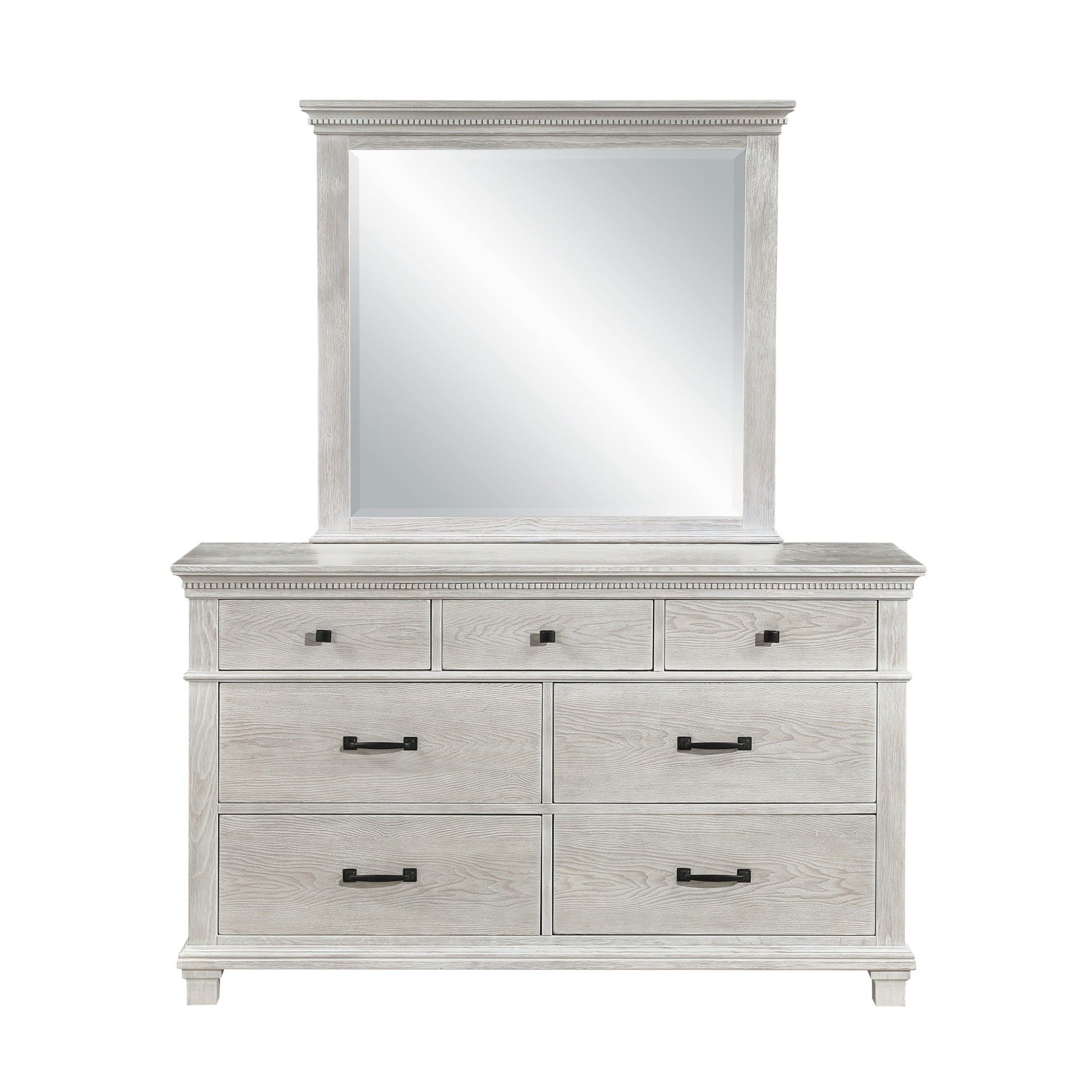 Silver Sands - Mirror - Gray