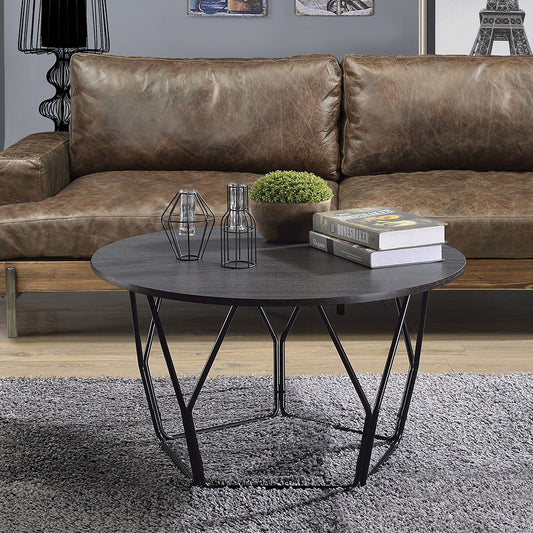 Sytira - Coffee Table - Espresso & Black