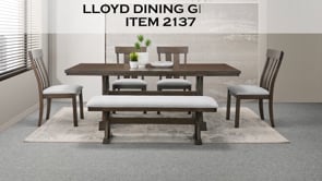 Lloyd - Side Chair (Set of 2) - Brown / Gray