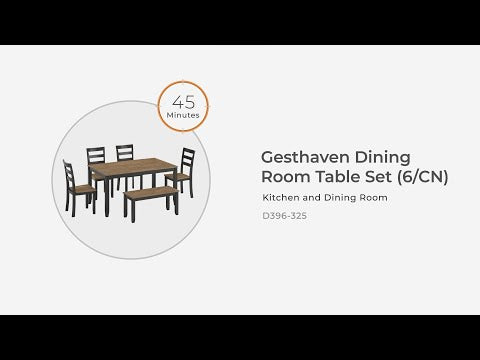 Gesthaven - Juego de mesa de comedor