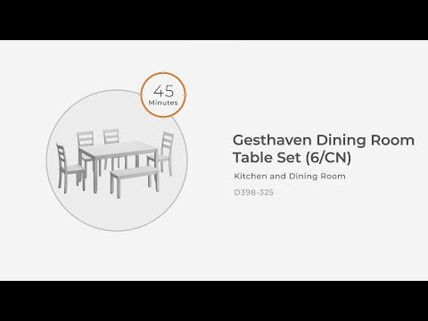 Gesthaven - Juego de mesa de comedor